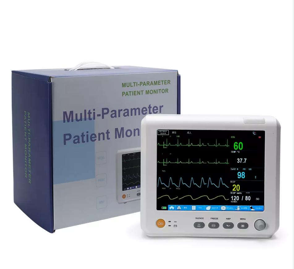 Medical Hospital Surgery Room 15 Inches Large Screen Blood Pressure Multi Parameter Patient Monitor